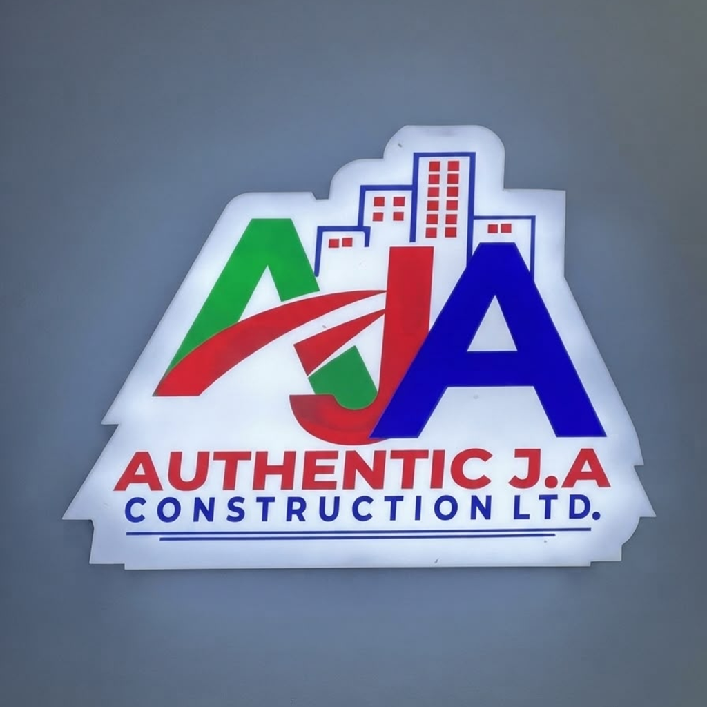 AUTHENTIC J.A. CONSTRUCTION LTD. official logo