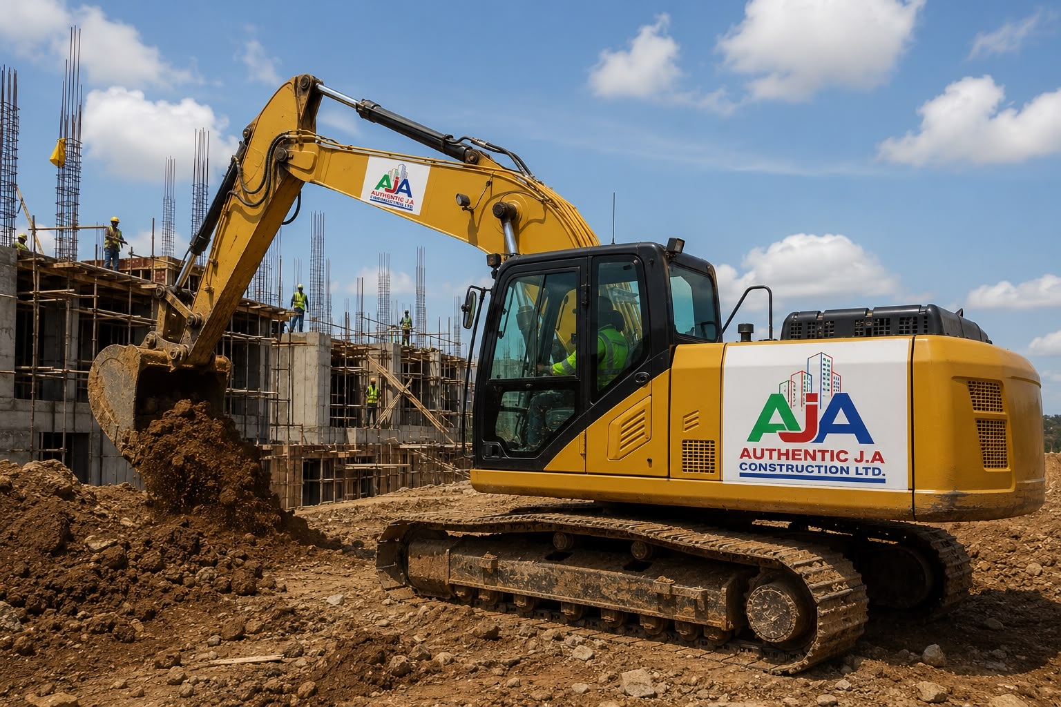 Excavators, wheel loaders and heavy equipment